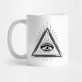 Eye Of Providence, Truth seeker, Printed Truth Gift Idea! Mug